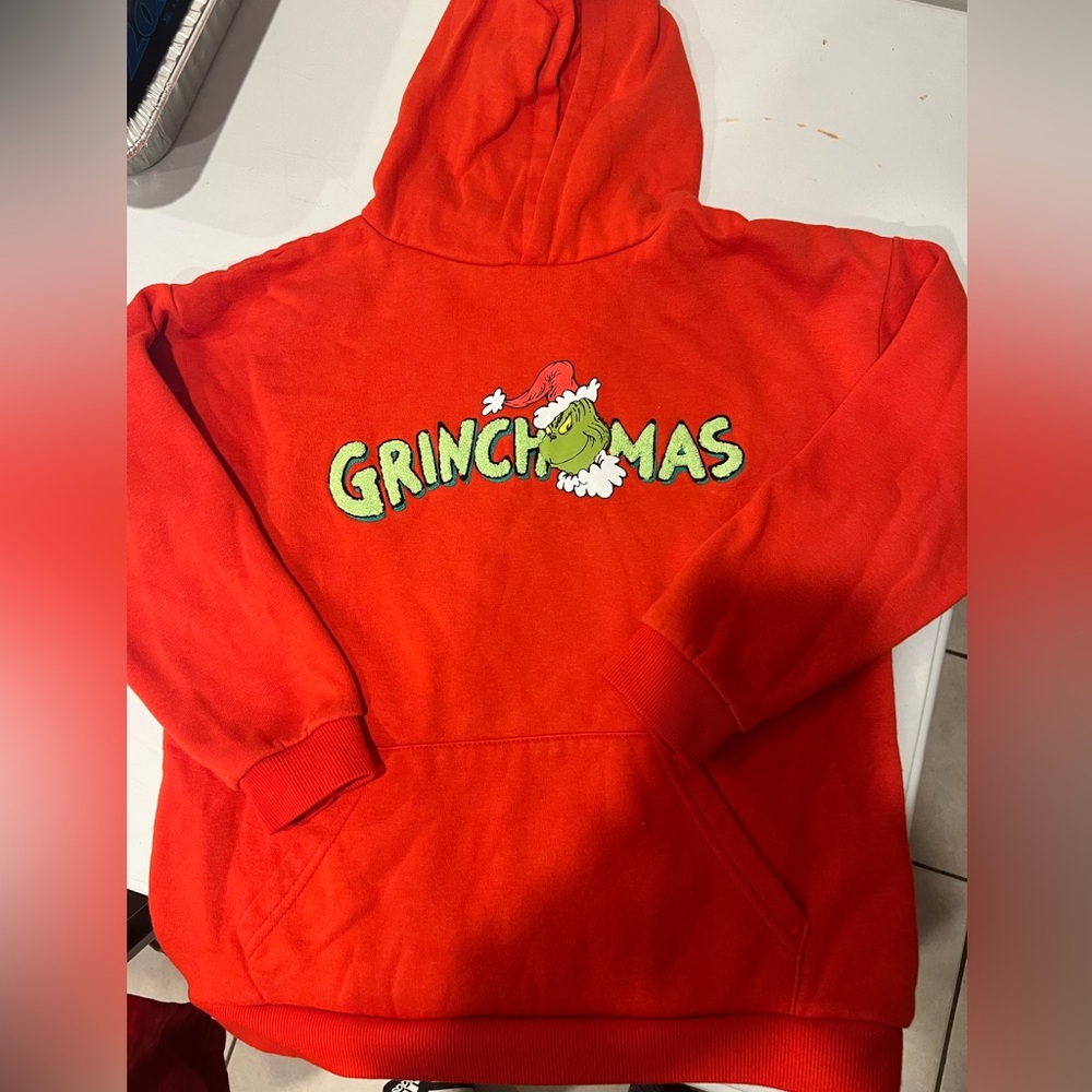 Red Grinch Hoodie